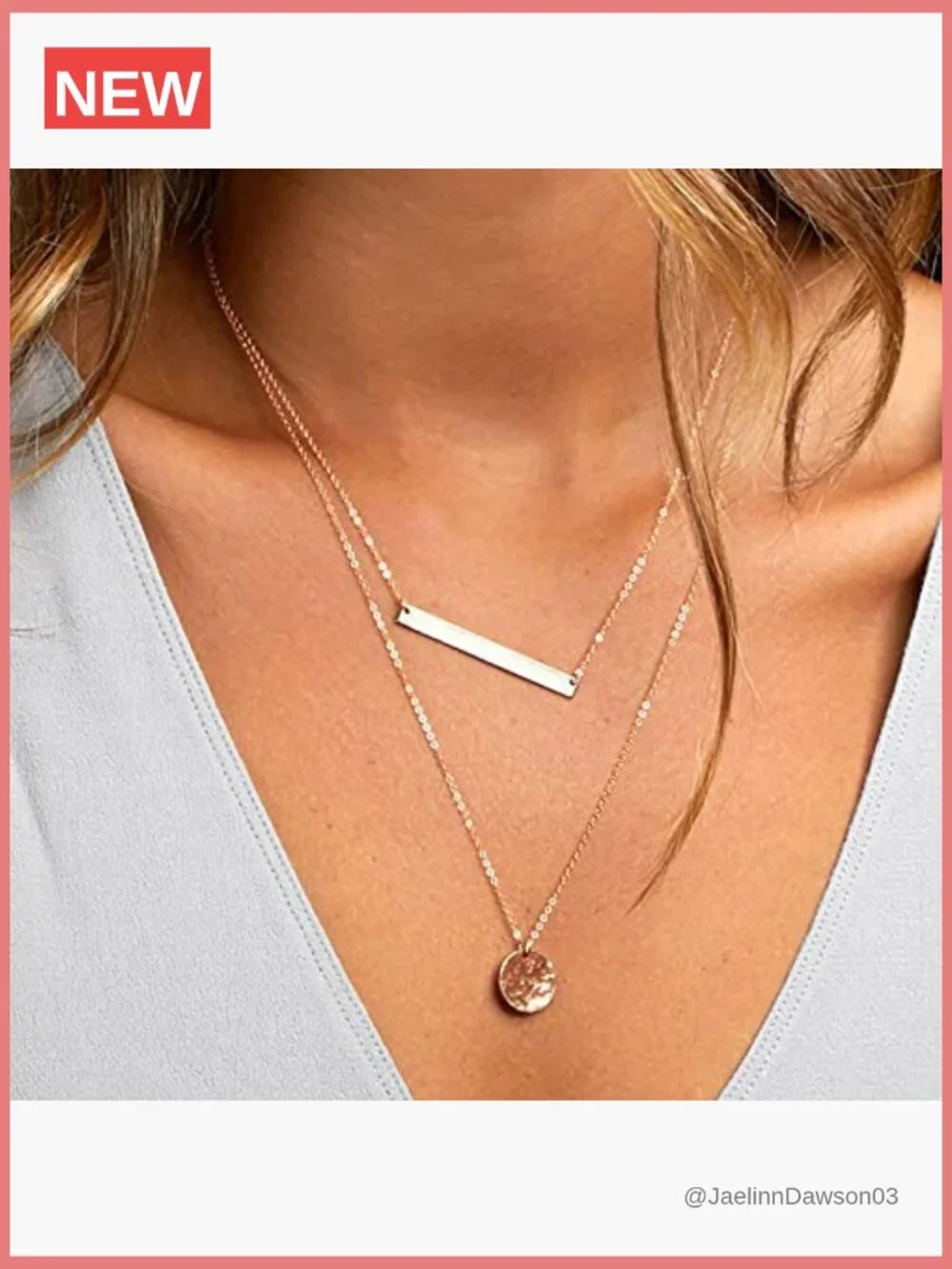 Handmade Layered Choker Necklace Set - 3 Necklaces Adjustable